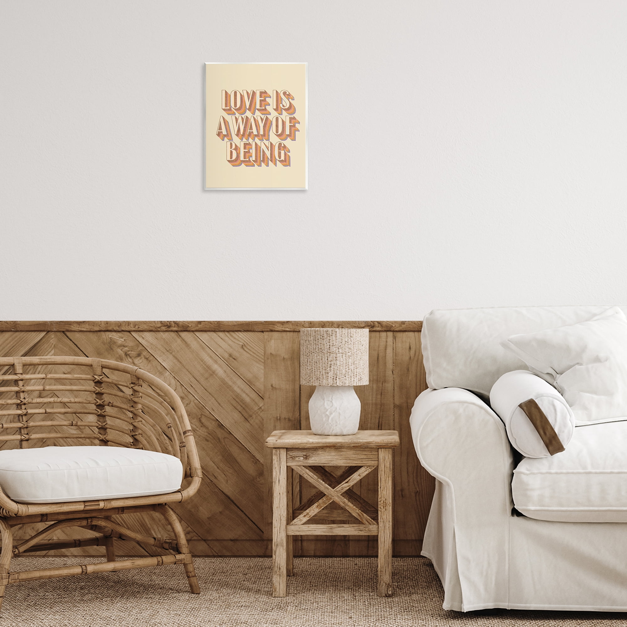 Stupell Industries Sentimental Love Phrase Text & Numbers Painting Unframed Art Print Wall Art, 11 x 14