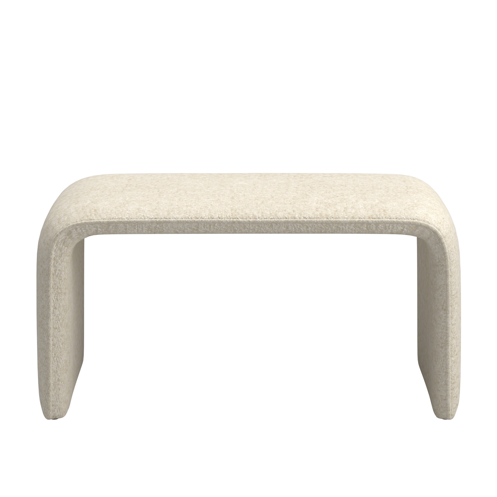 Weston Home Gerace Contemporary Bentwood Ottoman