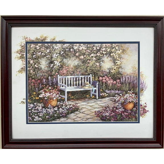 Jose "Secret Garden II" New CUSTOM FRAMED Art Print Painter of Light Generic