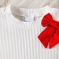 thumbnail image 4 of Ymyiu Ensemble pour Tout-Petits Filles Filles Ensemble 2 Pcs Jupe Ensemble Jupe Courte Tenue Décontractée d'Été pour Filles 3T 4T (Rouge, 3-4 Ans), 4 of 7