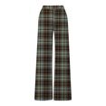 thumbnail image 6 of OGLCCG Girls Plaid Sweatpants Lightweight Fleece Straight Leg Joggers with Pockets Casual Baggy Athletic Sweatpants for Teen Girls 5-15 Years, 6 of 6