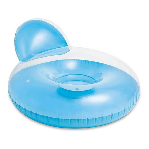 Colchon Sillon Inflable Intex Respaldo de Alberca Piscina Color Multicolor