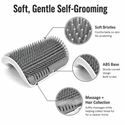 4Pcs Cat Brush Cat Corner Self Groomer Softer Pet Wall Corner Massage Comb Corner Scratcher Pet Grooming Brush Comb Grooming