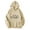 Khaki, variant on XIAONU Womens Hoodies Trendy Printed Drawstring Hoodie Sweatshirts Baggy Long Sleeves Oversized Pockets Hooded