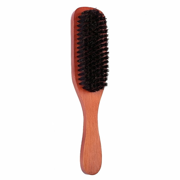 ACDANC Wooden Comb Hairdressing Tool Bristle Brush Hairbrush Slick Back Gift for Friend Man
