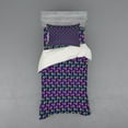 thumbnail image 1 of Ambesonne Floral Bedding Set 3 Pcs, Colorful Flowers Love, Twin XL, Indigo and Multicolor, 1 of 3