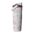 thumbnail image 2 of Masterss Golf 30oz Azalea Insulated Water Bottle with Straw Lid Stainless Sports Bottle Travel Flask Merchandise Gift for Women, 2 of 8