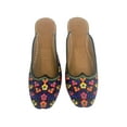 thumbnail image 5 of Women's Leather Flat Ballet Flip Flop Shoes Back Open Punjabi Jutti Joti US 6/ EURO 36, 5 of 5