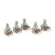 thumbnail image 1 of Accesorios de guitarra 5 piezas Potenciómetro de guitarra Potenciómetro de metal estriado largo Bling Bling, 1 of 12