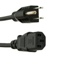 thumbnail image 6 of onn Universal AC Power Cord, 6ft Compatible with Computer Monitors, Printers and Other Devices, Black, 6 of 10