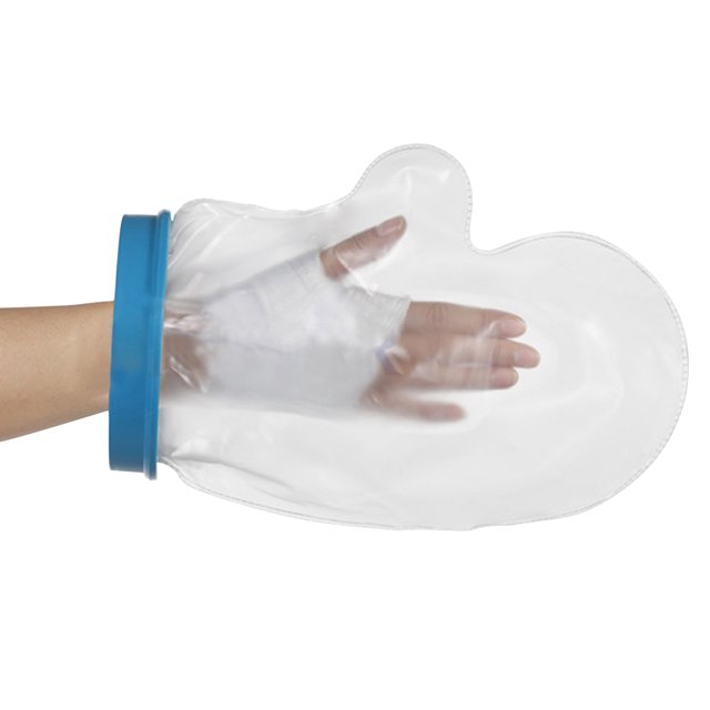 Reusable Adult Waterproof Cast Cover - Silicone/PVC/PP Material, IPX6 Protection for Hand/Arm/Leg/Knee, No Tape/Straps Needed, Easy Pull-On/Off, Non-Slip & Comfortable Design for