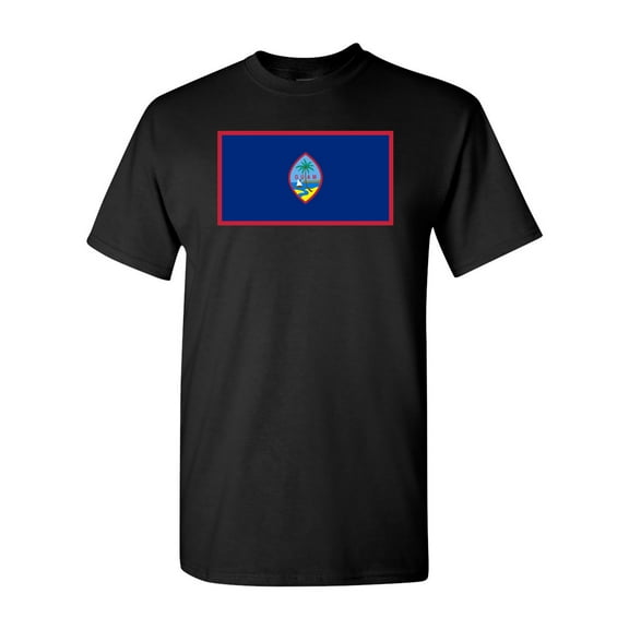 Guam Country Flag Adult DT T-Shirt Tee