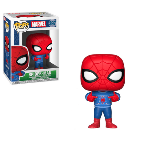 - Funko POP Marvel: Holiday - Spider-Man w/ Ugly Sweater