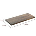 thumbnail image 2 of JPND 24 inch Wooden Floating Wall Shelf with Invisible Brackets Set of 3, for Bedroom/Bathroom/Living Room and Kitchen Storage, Rustic Brown, 2 of 7