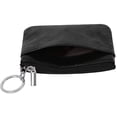 thumbnail image 3 of LAICAIW Women's Genuine Leather Coin Purse Mini Pouch Change Wallet with Keychain,Black, 3 of 6