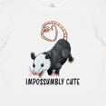 thumbnail image 4 of Inktastic Impossumbly Cute Possum Pun Boys or Girls Baby T-Shirt, 4 of 5