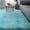 Lake Blue, variant on Novashion Fluffy Area Rug, 5' x 8', 3' x 5', 4' x 6', Modern Indoor Shaggy Rug Mat for Living Room Bedroom, Super Soft Not Slip Playcarpet for teens boys Girls