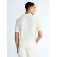 thumbnail image 3 of Free Assembly Men's Boucle Polo Sweater with Short Sleeves, Sizes XS-3XL, 3 of 5