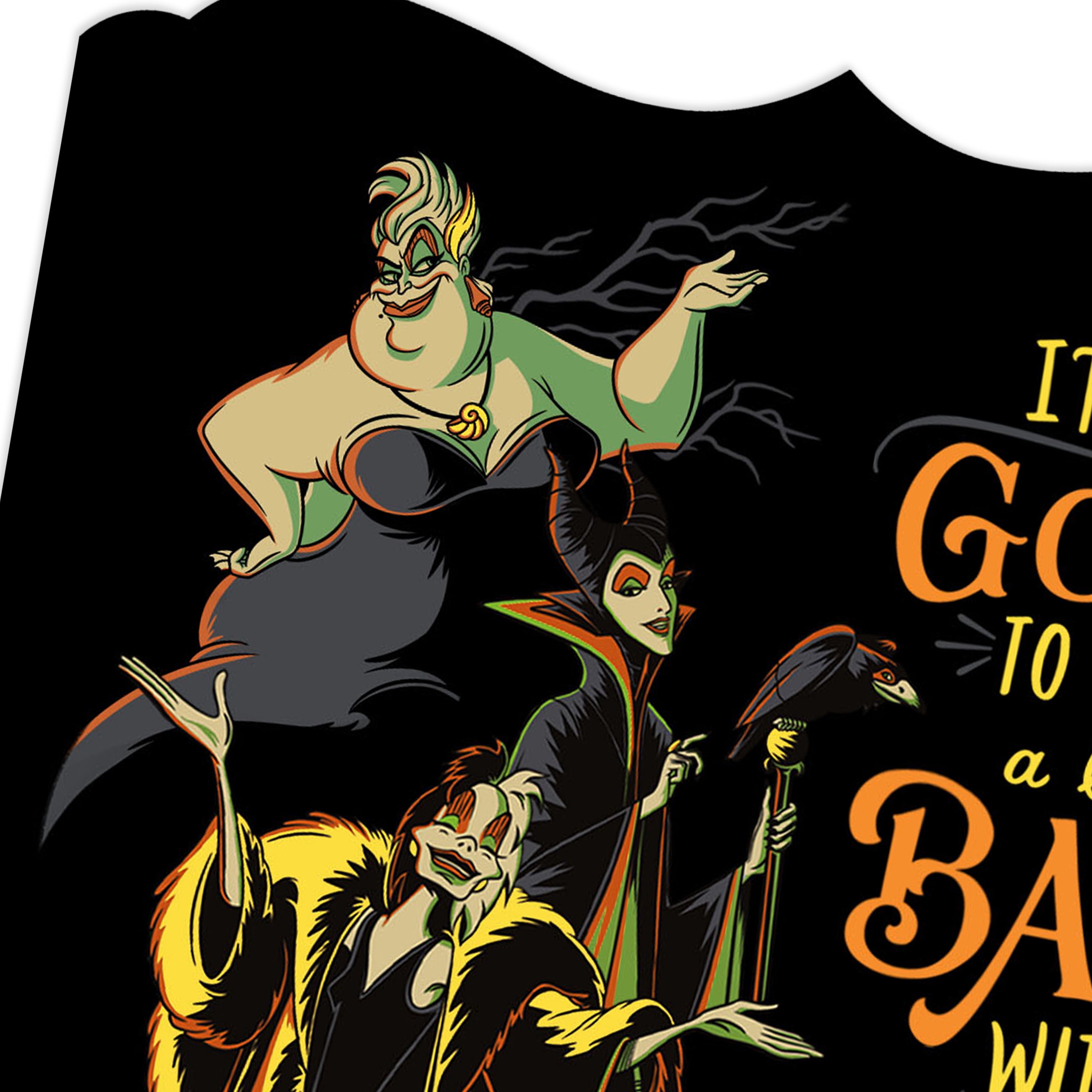 Hallmark Disney Halloween Greeting Card (so Good to Be a Little Bad)
