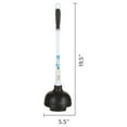 thumbnail image 6 of (4 pack) Great Value Deluxe Toilet Plunger with 16in Ergonomic Plastic Handle, 6 of 7