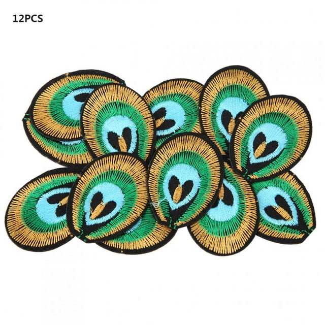 Hat Bag Patches12pcs/set Embroidered Fabric Patches Fabric Patches Embroidered Patches Cutting-Edge Features