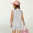 thumbnail image 4 of Grblisyd Girls Summer Outfits 2 Piece Set Polka Dots Tank Top and Biker Shorts Sets Kids Clothes 5-13 Y, 4 of 6
