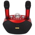 thumbnail image 4 of Máquina de Karaoke, Altavoz de Karaoke Bluetooth Altavoz portátil para Fiestas de Karaoke Juego de Altavoces de Karaoke LED Logre más, 4 of 8