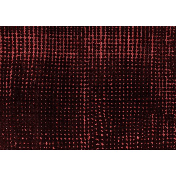 Ahgly Company Machine Washable Indoor Rectangle Abstract Red Modern Area Rugs, 5' x 7'