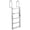 Surface anti-corrosion spray, variant on Heavy-Duty Turn Over-Up Aluminum Tailgate Ladder – 3/4/5 Steps – 350 lbs Capacity – Non-Slip Wide Treads – Saltwater Resistant – Quick-Release – Straight Ladder, Level 4