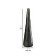 thumbnail image 5 of Benzara Ring Holder with Conical Metal Shape and Hammered Texture, Black, 5 of 5