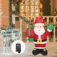 thumbnail image 5 of Papá Noel Inflable Bolsillo De Soplado Papá Noel Para El Adaptador De Los EE. UU. Del Patio Hugo Santa Claus inflable, 5 of 9