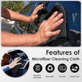 thumbnail image 2 of Microfiber Cleaning Cloth Tear Away for Kitchen car Cleaning, 2 of 8
