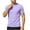 Purple1, variant on Ovzne Men's Big & Tall Round Neck Short Sleeve Athletic Basi T-Shirts Breathable Casual Summer Stretchy Activewear Tops S-3XL Multiple Colors