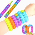 thumbnail image 1 of Pops Bubble Simple Dimple Toy Its Fidget Anti-Stress Bracelet en Silicone Coloré Anxiété Sensorielle pour Autisme Adhd Enfants, 1 of 5