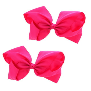 Offray Accessories, Hot Pink 5/8 inch 2 Loop Bow with Pearl Accessory for  Wedding, Hair Clips, and Scrapbooking, 10 count, 1 Package 