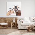 thumbnail image 2 of Happy Goat Smiling Animals Animals & Insects Graphic Art Gallery Wrapped Canvas Print Wall Art, 2 of 7