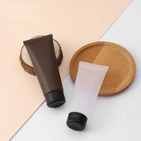 100ml Matte Soft Tubes Travel Empty Bottle Refillable Packing Containers For Cosmetic Cream Lotion Shampoo