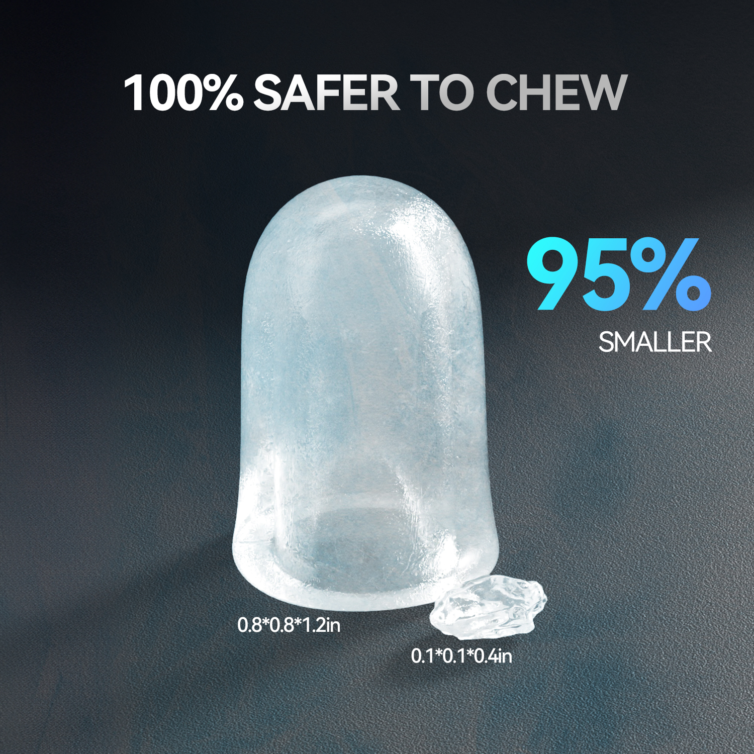 Qunler Nugget Ice Maker, 33 lbs Per Day Countertop photo 8