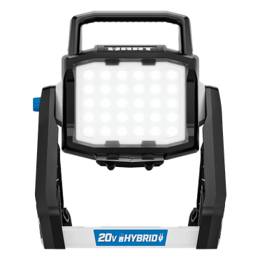 HART 20-Volt Hybrid LED Site Light, 1,800 Lumens (Battery Not Included)