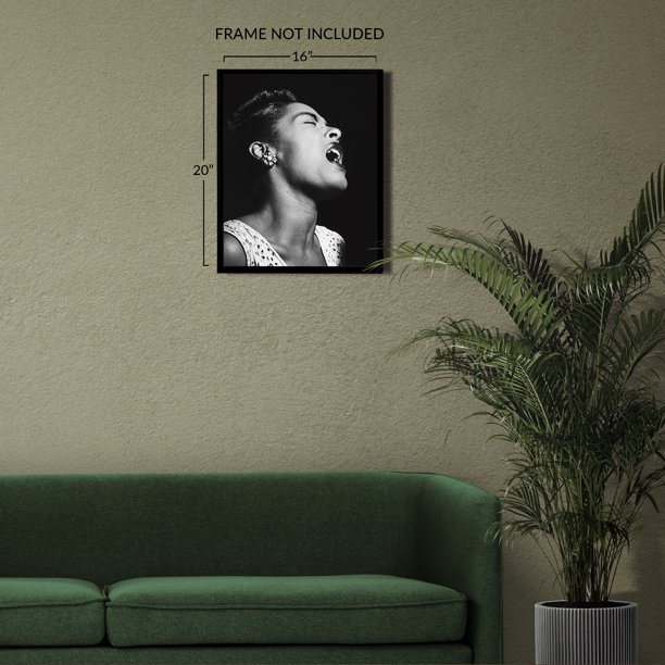 額装品/タウン ホール ニューヨーク1946/ビリーホリデー/アートポスター Billie Holiday ビリーホリデー ポスター 額装品/タウン ホール