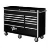 56" 11 Drawer Professional Roller Cabinet - Black
