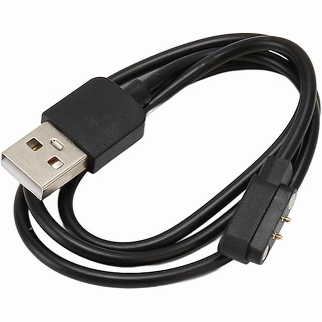 ccwmincc Smartwatch Charging Cable,1M Smart Watch Charger USB Magnetic Smartwatch Replacement Charging Cable Cord Replacement Magnetic Watch USB Charging Cable Cord for RT2 LS10
