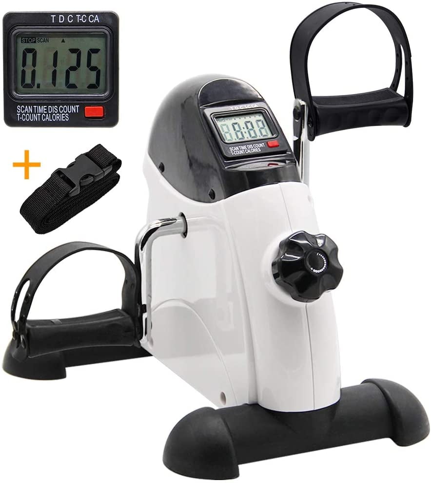 Details about   Hausse Portable Exercise Pedal Bike for Legs and Arms Mini Exercise Peddler ... 