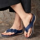 thumbnail image 1 of Sandalias ortopédicas elásticas, sandalias cruzadas, zapatillas tejidas con cuña para la playa, zapatos Wmkox8yii hj789, 1 of 4