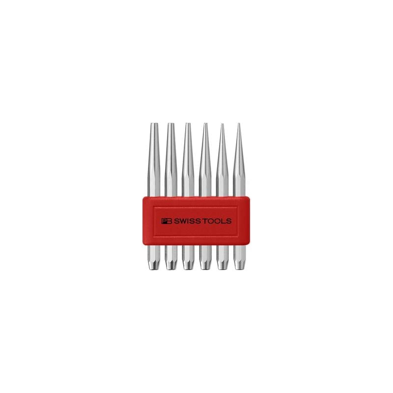 PB Swiss Tools PB 735.BL Drift Punch Set Flat Tip Octagonal Shaft 6Piece