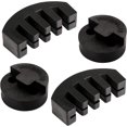 thumbnail image 1 of 4pcs Violin Mute, 2pcs Claw Style & 2pcs Round Pie Violin Mute Black Violin Mute Ultra Practical Quiet for Musical Instruments, 1 of 5