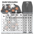thumbnail image 2 of Halloween Scrubs for Women Set Jogger Scrub Set Nursing Uniform with Pocket, 2 of 5