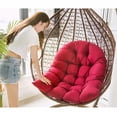 thumbnail image 2 of Hamaca para silla de huevo, cojín para asiento de columpio al aire libre, silla colgante, almohada de respaldo, colchón colgante Fivean unisex, 2 of 2