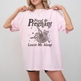 thumbnail image 3 of Funny Pregnant Feral Shirt – Leave Me Alone Tee, Humorous Maternity Top for Mom-To-Be, Comfy Cotton Pregnancy T-Shirt, 3 of 6