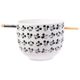 thumbnail image 1 of Cuenco de arroz con fideos ramen de cerámica, plateado, Buffalo Mickey Mouse, 1 of 5